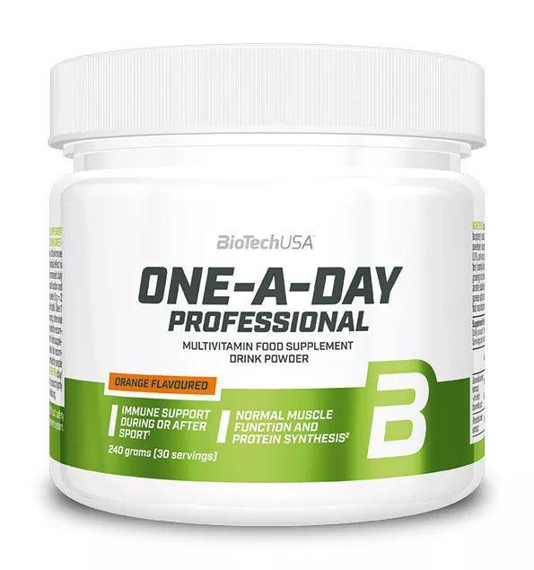 BioTech USA One a Day Professional Multivitamin - 240g - Supplement Support