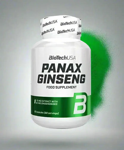 BioTech USA Panax Ginseng 60 Kapseln - Supplement Support