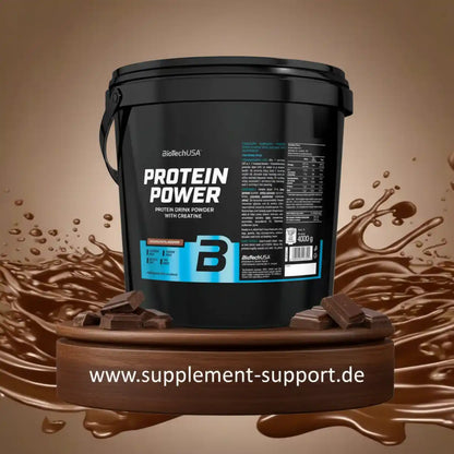 BioTech USA Protein Power, 4000g bucket