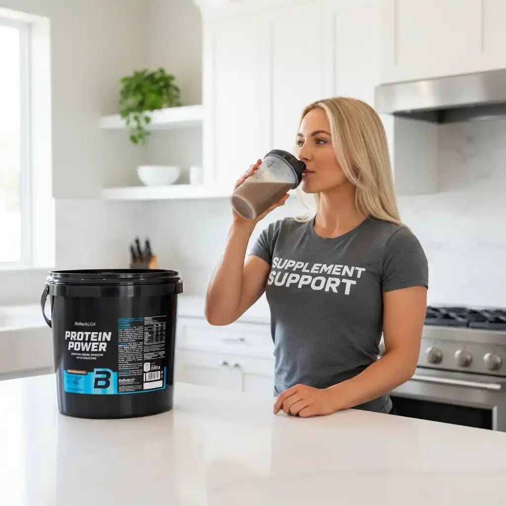 BioTech USA Protein Power, 4000g Eimer - Supplement Support