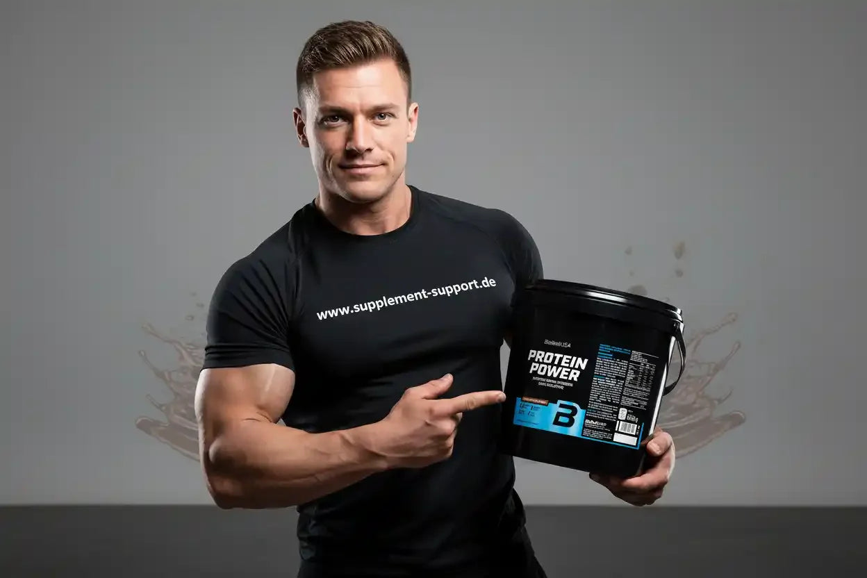 BioTech USA Protein Power, 4000g Eimer - Supplement Support