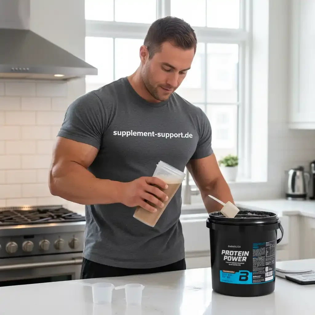 BioTech USA Protein Power, 4000g Eimer - Supplement Support