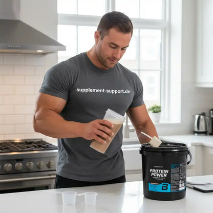 BioTech USA Protein Power, 4000g Eimer - Supplement Support