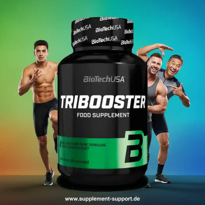 BioTechUSA Tribooster Nahrungsergänzungsmittel mit Tribulus Extract für Sportler
