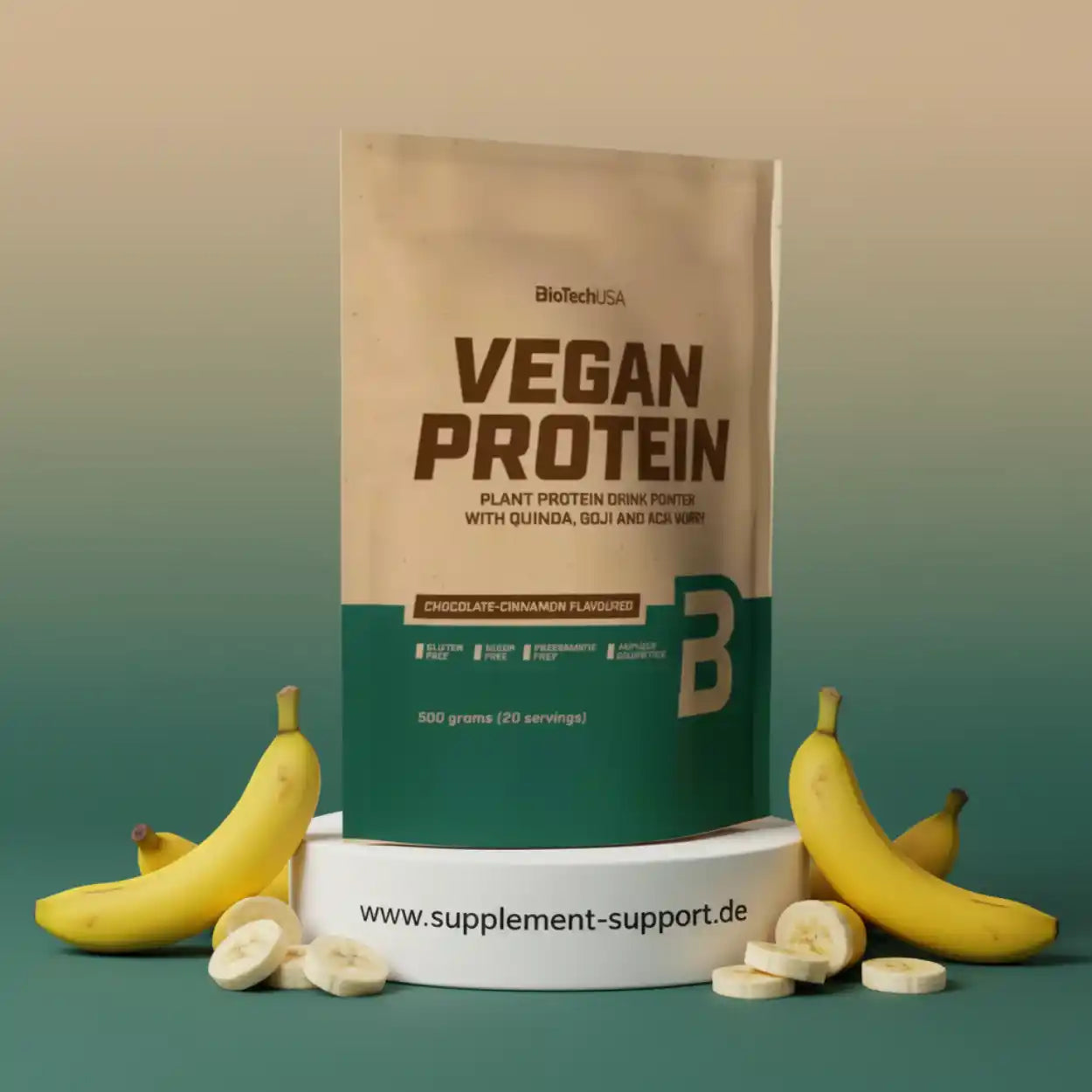 Poudre de protéines végétaliennes BioTech USA 500 g