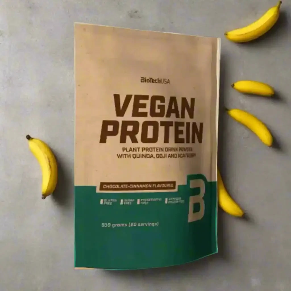 BioTech USA Vegan Protein Pulver 500g - Supplement Support