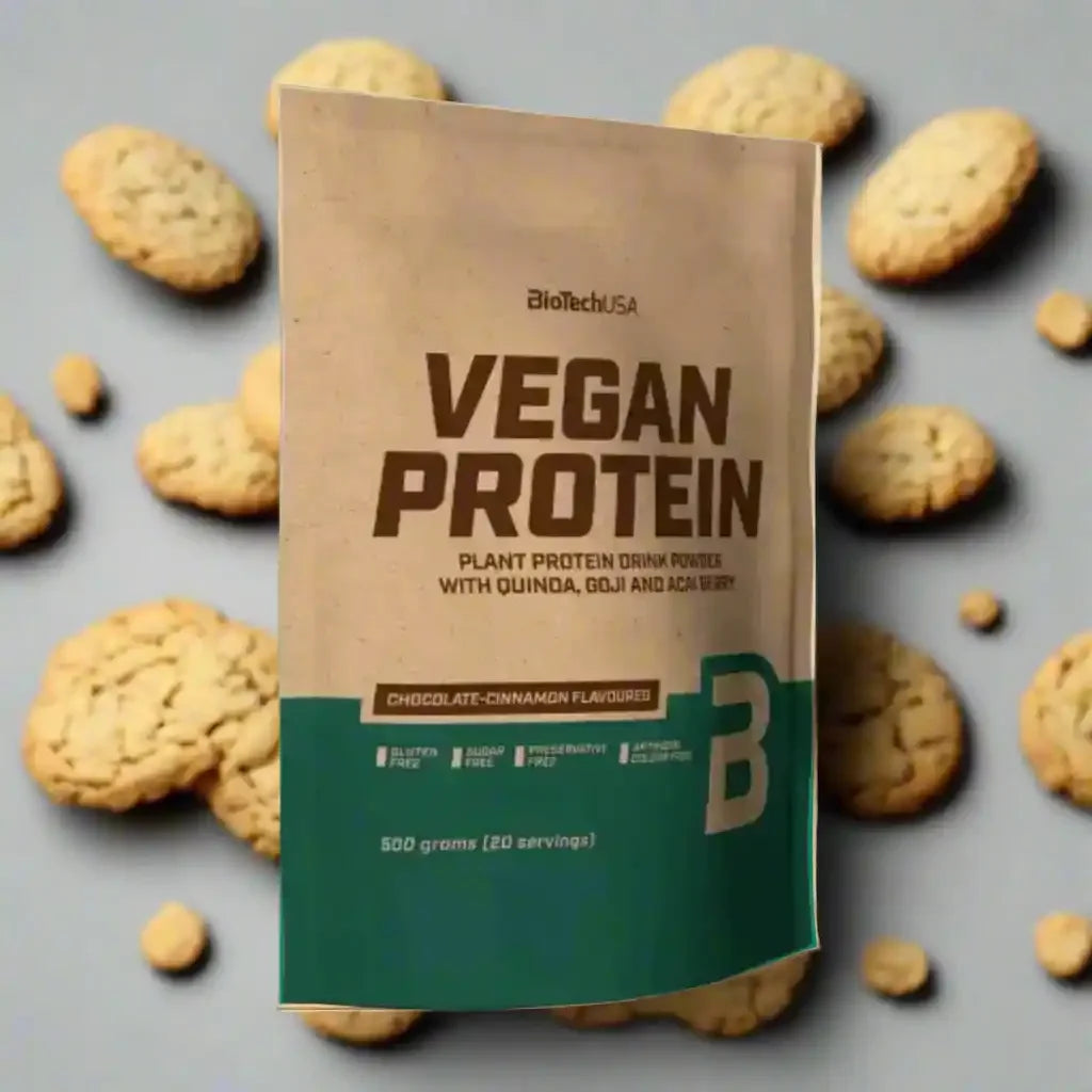 BioTech USA Vegan Protein Pulver 500g - Supplement Support