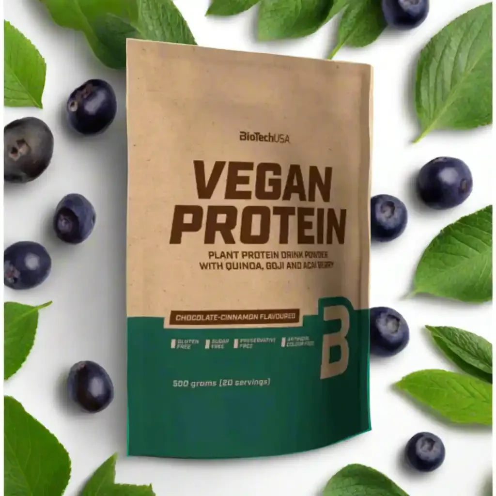 BioTech USA Vegan Protein Pulver 500g - Supplement Support