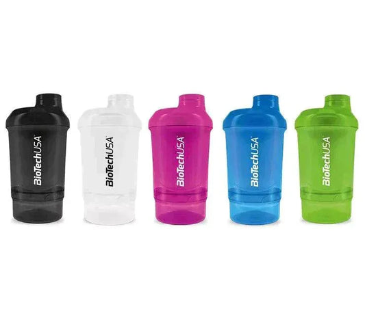 BioTech USA Wave - Nano Shaker / 300 ml + 150 ml - Supplement Support