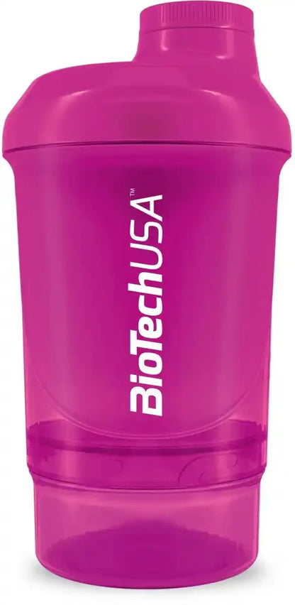 BioTechUSA Wave Nano Shaker 300 ml pink, Shaker für Supplements