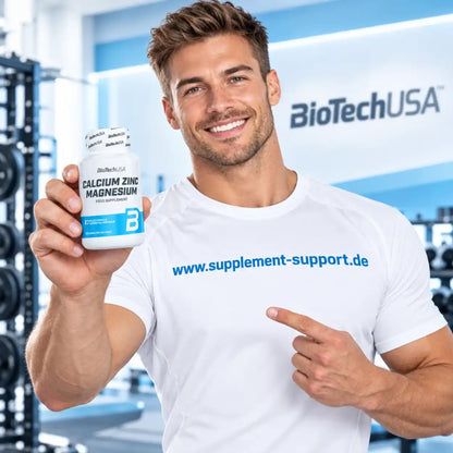 BioTechUSA Calcium Zinc Magnesium – 100 Tabletten