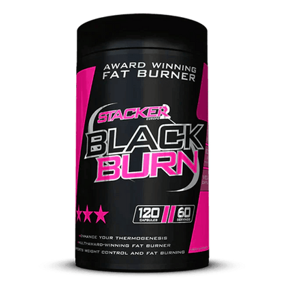 Black Burn von Stacker 2 120 Kapseln - Supplement Support