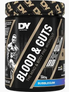 BLOOD & GUTS Pre Workout PUMP Booster 380g - Supplement Support