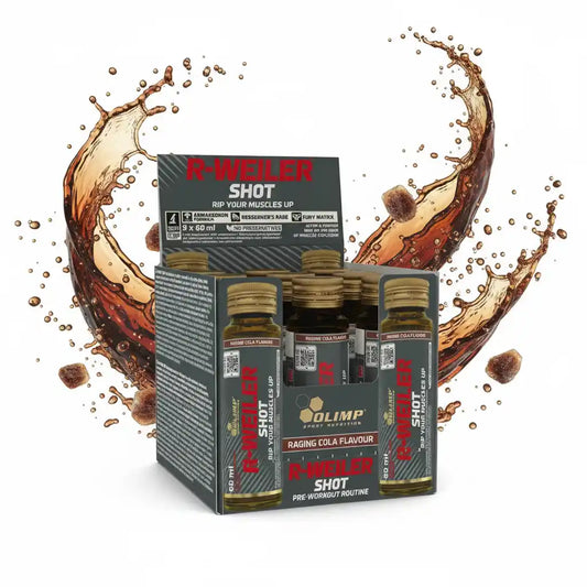 OLIMP® R-Weiler Booster Shots 9 x 60ml Glas