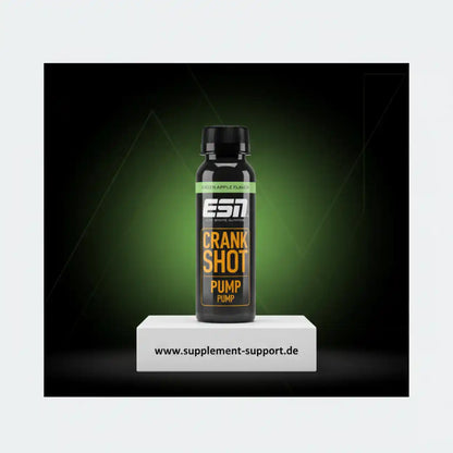 ESN Crank Shot Pump in Green Apple Flavor – Energiebooster für Sportler