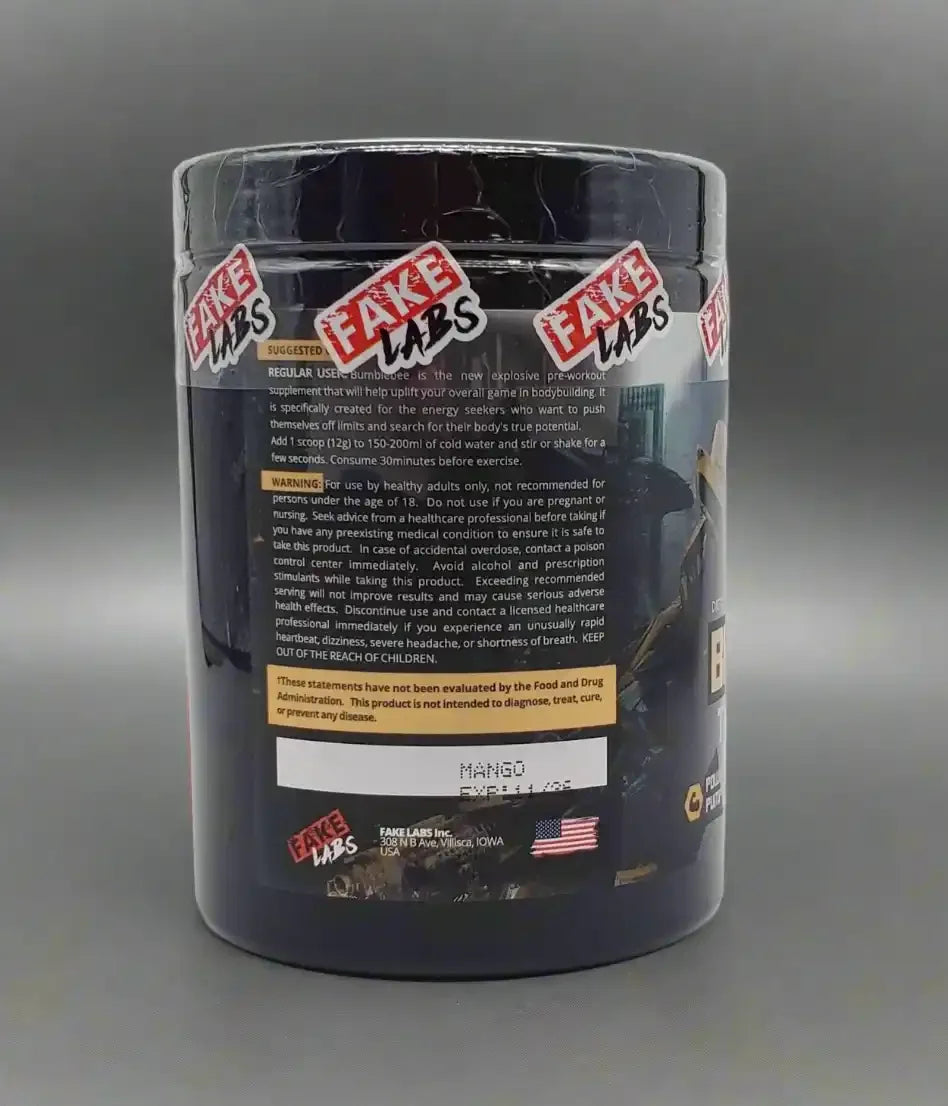 BUMBLEBEE US Pre Workout Booster 300g - Supplement Support