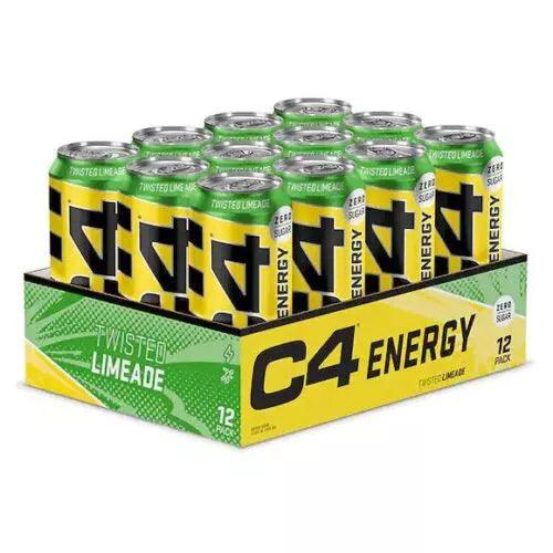 C4 Explosive Energy Drink -12 x 500 ml Inkl. Pfand - Supplement Support