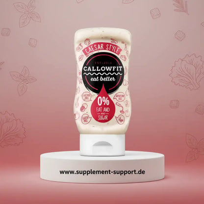 Callowfit Caesar Style Dressing, fett- und zuckerfrei, vegan, laktosefrei – ideal für gesunde Ernährung & Sportnahrung
