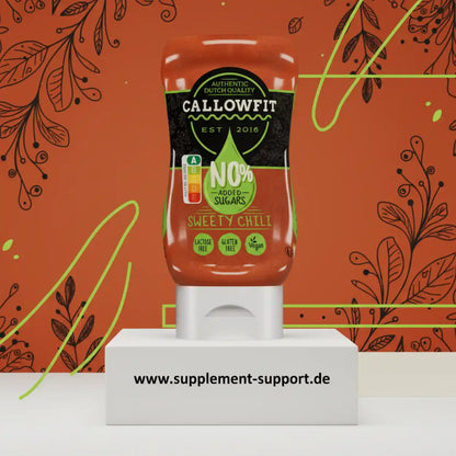 Callowfit Sweety Chili Sauce, zuckerfrei, vegan, glutenfrei – ideal für Sportnahrung & Nahrungsergänzung