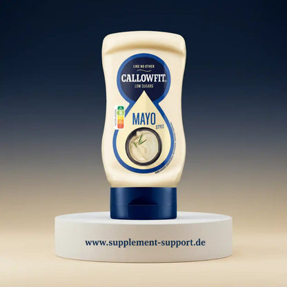 Callowfit Low Sugar Mayo Style – Proteinreiche Sauce für Sportler, ideal als Ergänzung zu Nahrungsergänzungsmitteln