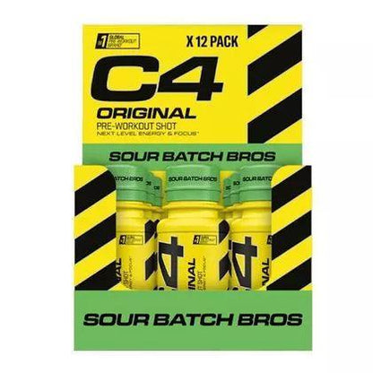 Cellucor C4 ENERGY SHOT (12 X 60ML) - Supplement Support