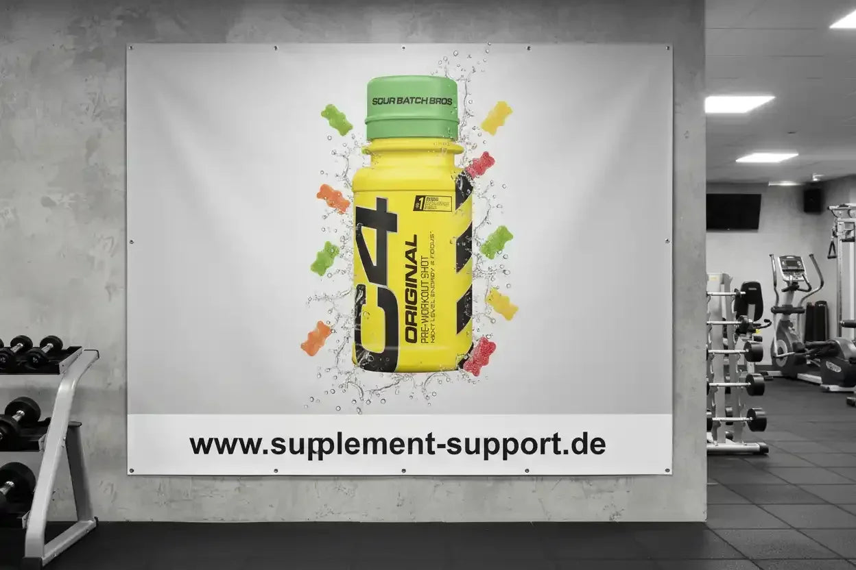 Sour Batch Bros Pre-Workout Shot in Fitnessstudio – Energie & Fokus Booster für Training