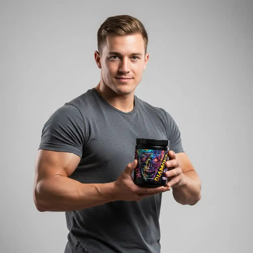 CRACK DIAMOND US Pre Workout Booster 372g - Supplement Support