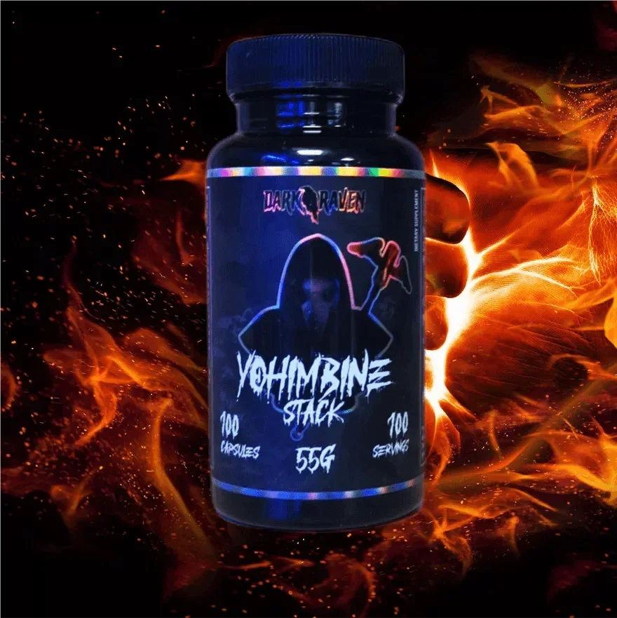 Dark Raven Yohi 10mg 100Caps - Supplement Support