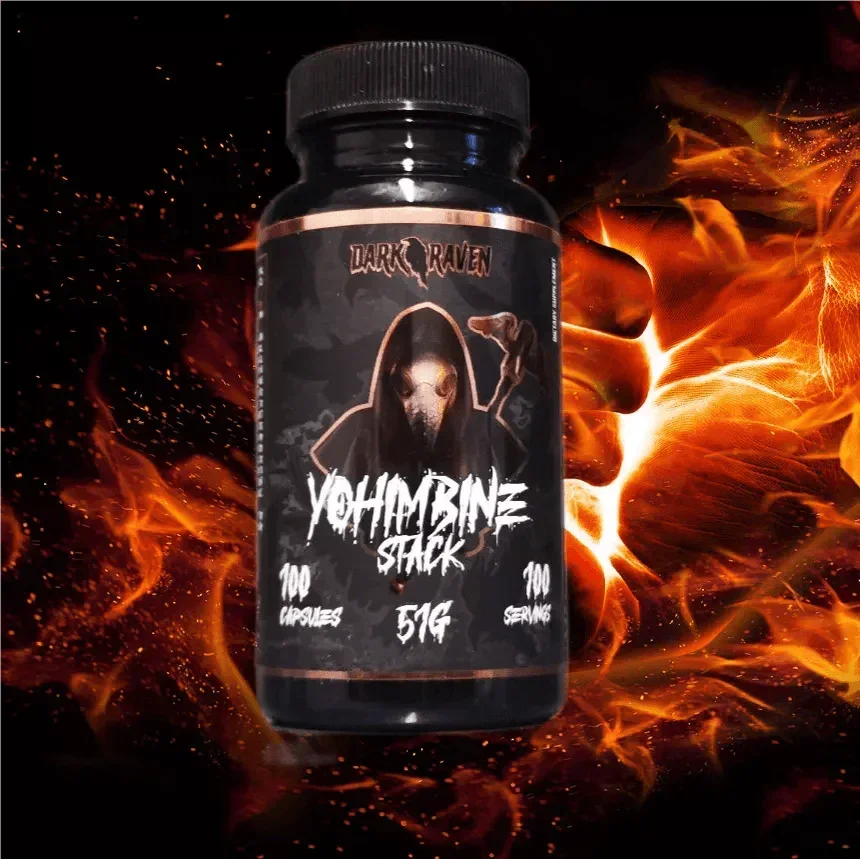 Dark Raven Yohi 5mg 100Caps - Supplement Support