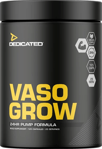 Dedicated Vaso Grow Pump Booster 125Caps - Supplement Support