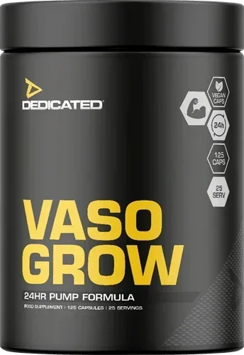 Dedicated Vaso Grow Pump Booster 125Caps - Supplement Support