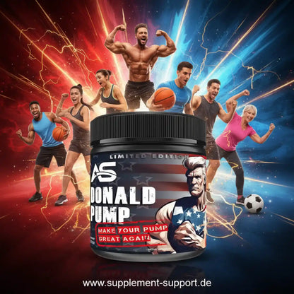 Donald Pump Booster 510g + Shaker Pack