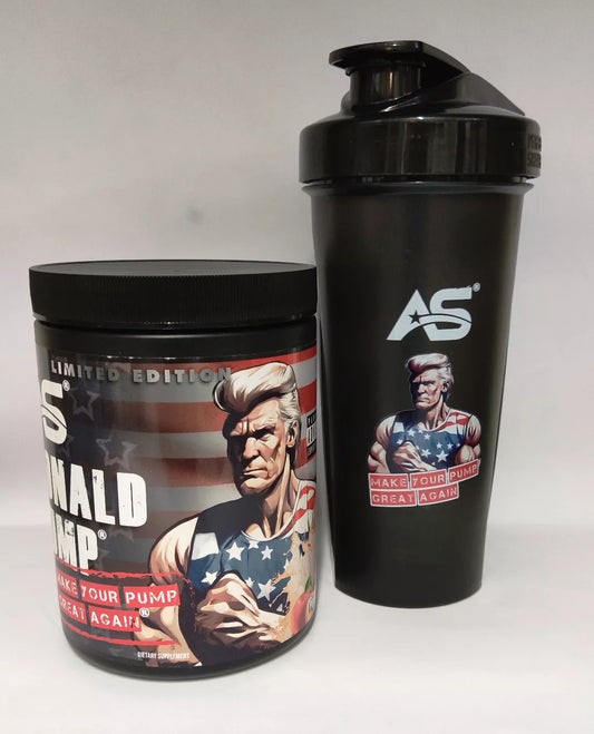 Donald Pump Booster 510g + Shaker Pack - Supplement Support