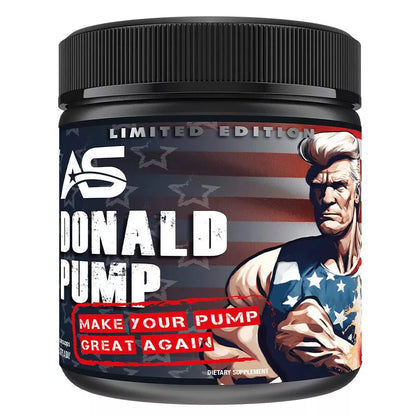 Donald Pump Booster 510g + Shaker Pack - Supplement Support