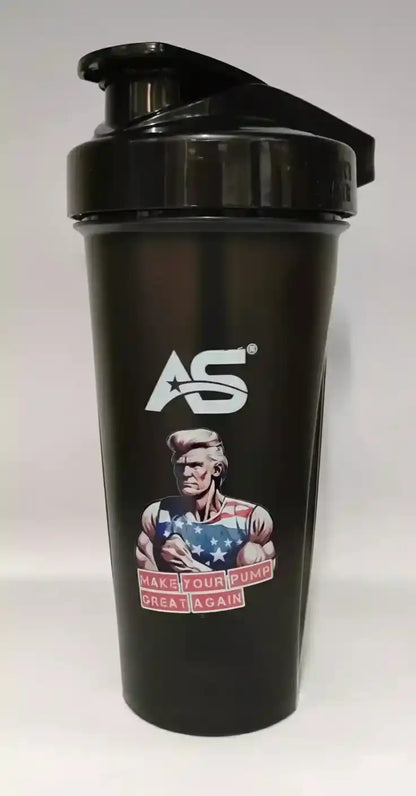 American Supps Protein Shaker Donald Pump 800ml