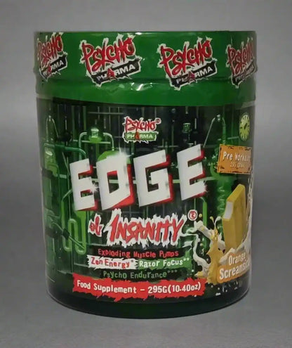 Edge of Insanity Extreme Pre Workout Booster 295g - Supplement Support