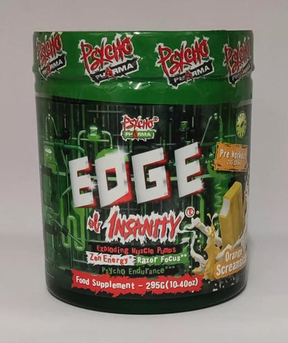 Edge of Insanity Extreme Pre Workout Booster 295g - Supplement Support