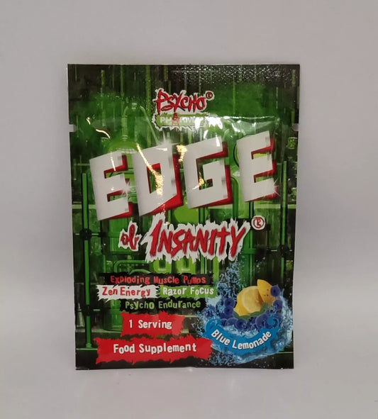 Edge of Insanity Extreme Pre Workout Booster Probe 12,2g - Supplement Support