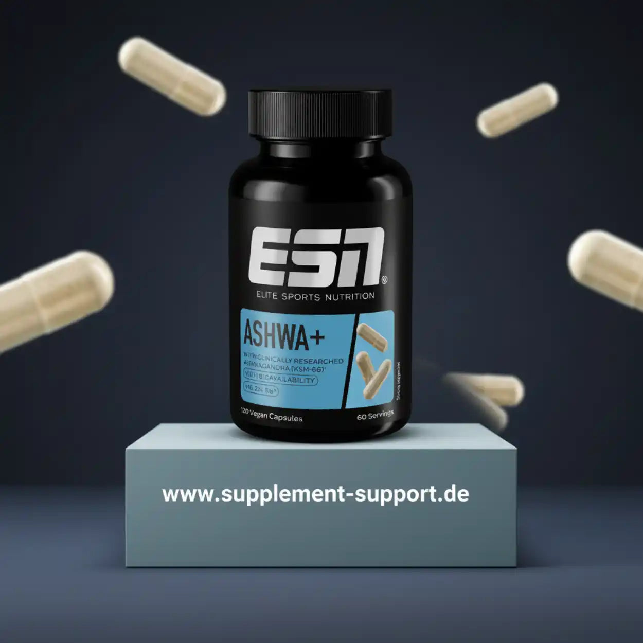 ESN Ashwa + 120 Caps.