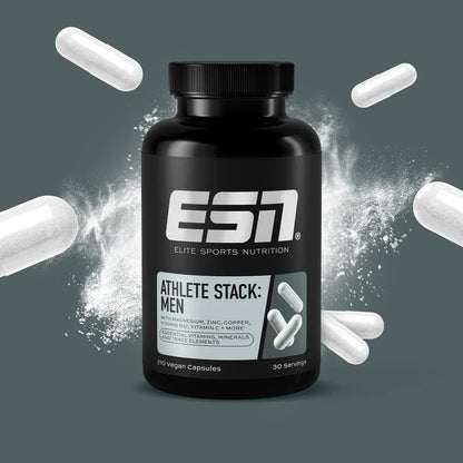 ESN Athlete Stack Men (210 Caps) - Supplement Support