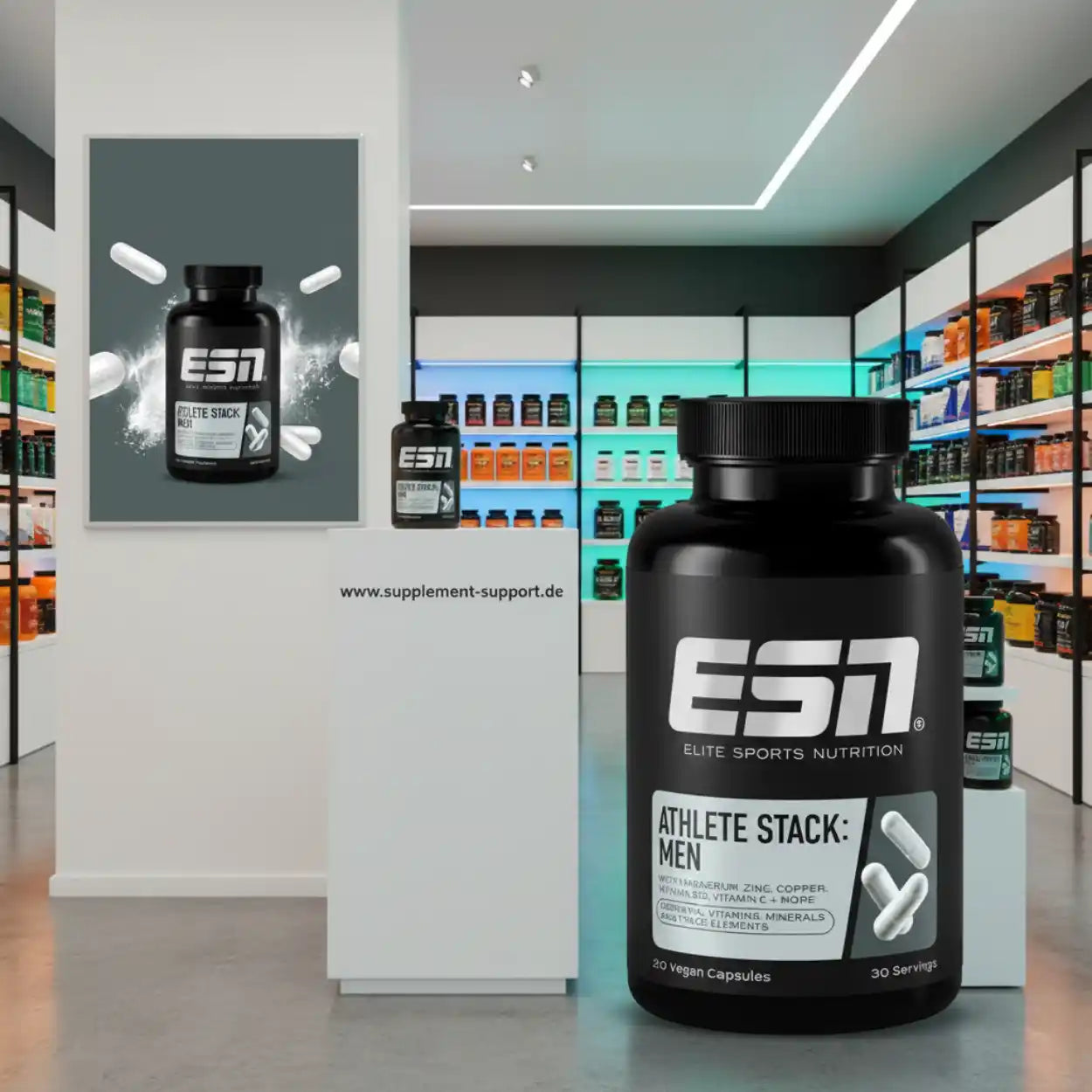 ESN Athlete Stack Men (210 Caps)