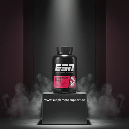 ESN Athlete Stack Women – Nahrungsergänzung für Sportlerinnen, Veggie Caps, Protein & Vitamine