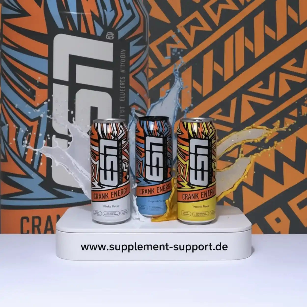 ESN Crank Energy Drink, 500ml incl. deposit