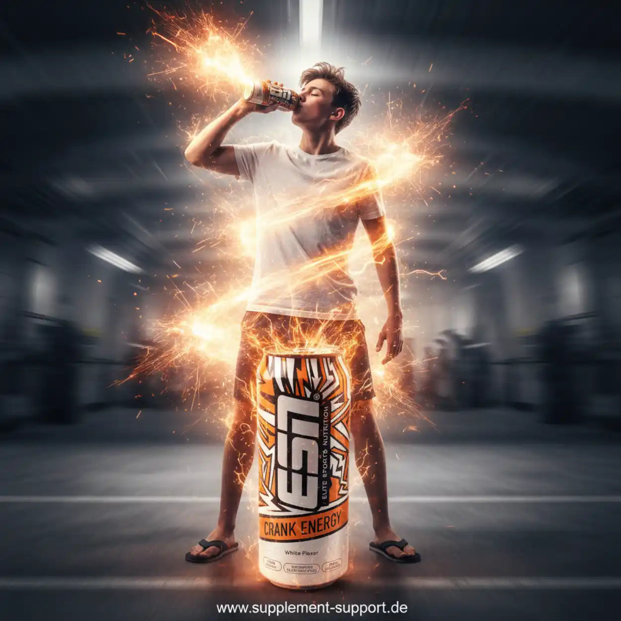 ESN Crank Energy Drink, 6 x 500ml including deposit