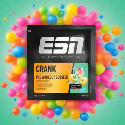 ESN CRANK PRE Workout Booster 19g Probe - Supplement Support
