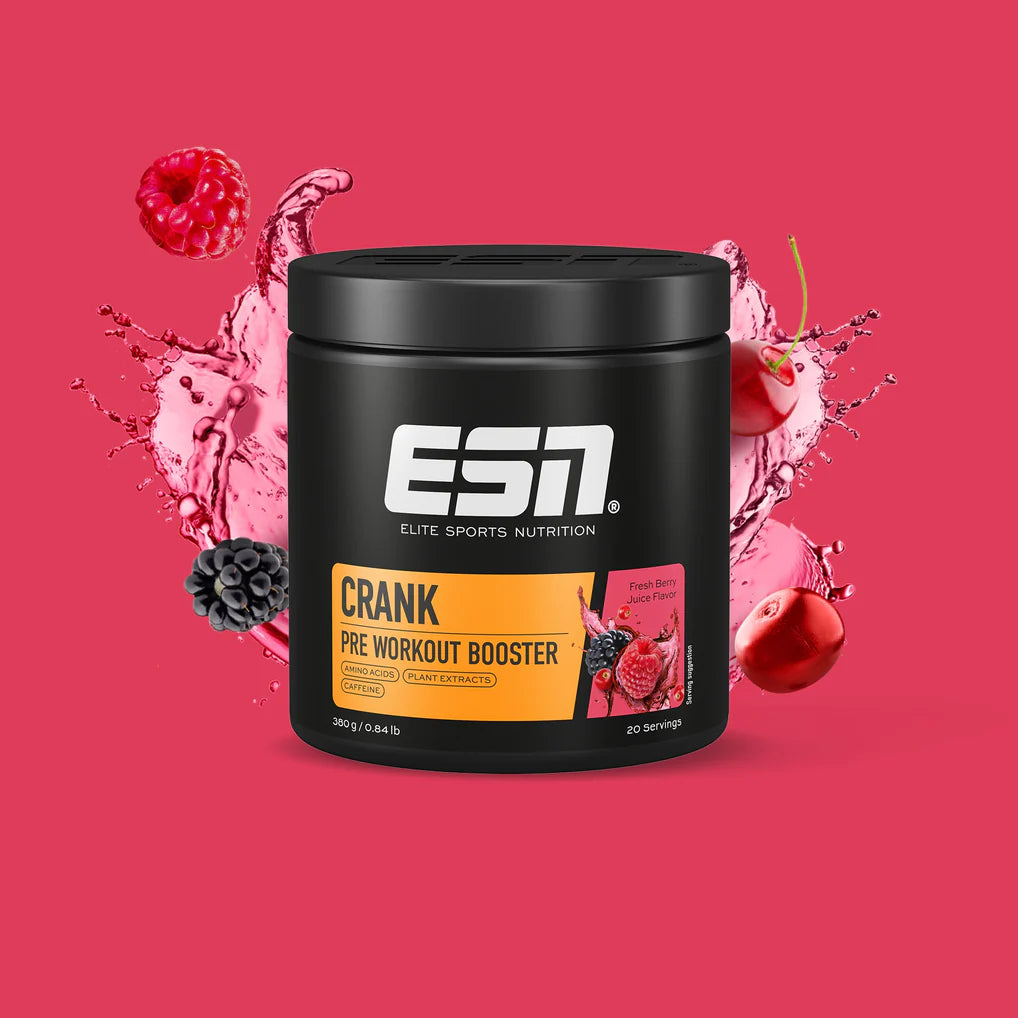 ESN CRANK PRE Workout Booster 380g - Supplement Support