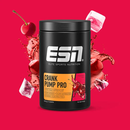 ESN CRANK PUMP PRO PRE Workout Booster 450g - Supplement Support