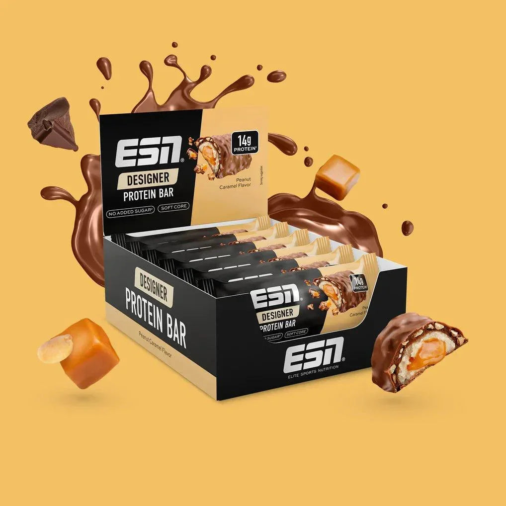 ESN DESIGNER BAR BOX, 12 RIEGEL Á 45G - Supplement Support
