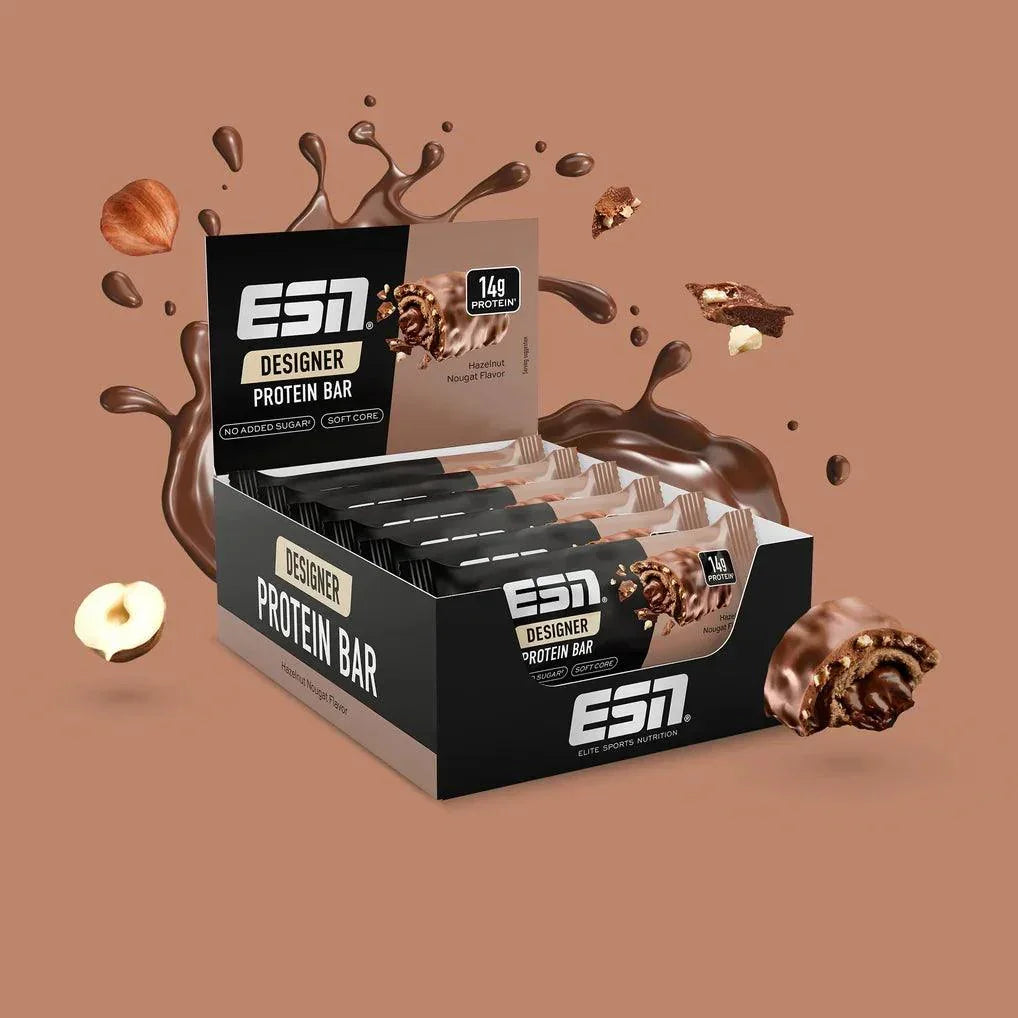 ESN DESIGNER BAR BOX, 12 RIEGEL Á 45G - Supplement Support