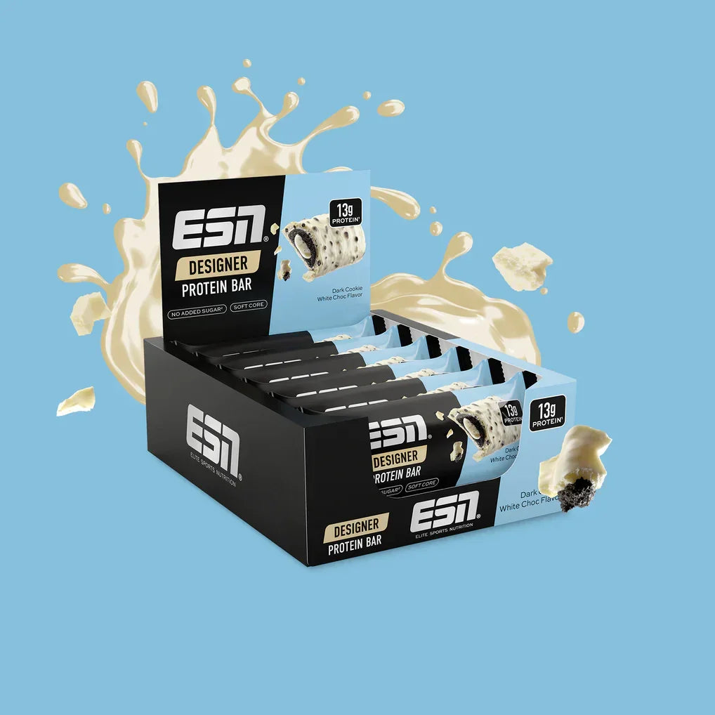 ESN DESIGNER BAR BOX, 12 RIEGEL Á 45G - Supplement Support